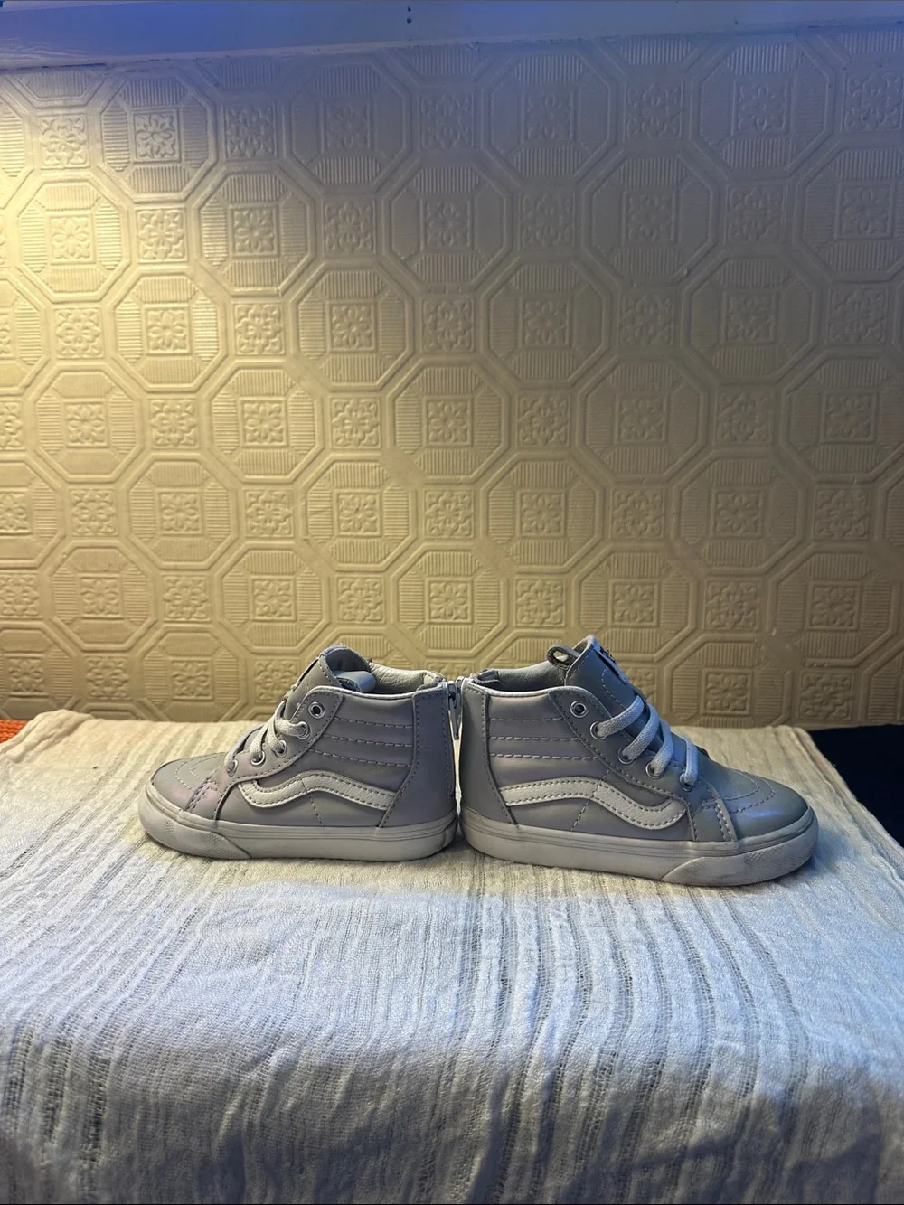 Vans Kids Gray High-Top Sneakers